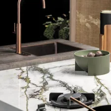 Evora Ceramics keukenblad Calacatta-Green