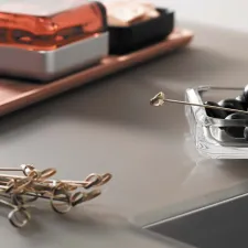 Glazen werkbladen  Whey Quick Silver