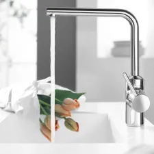 Eenhendel mengkraan Kludi-L-Ine-chroom