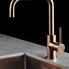 Keukenkranen-Lanesto-Quadrato-koper