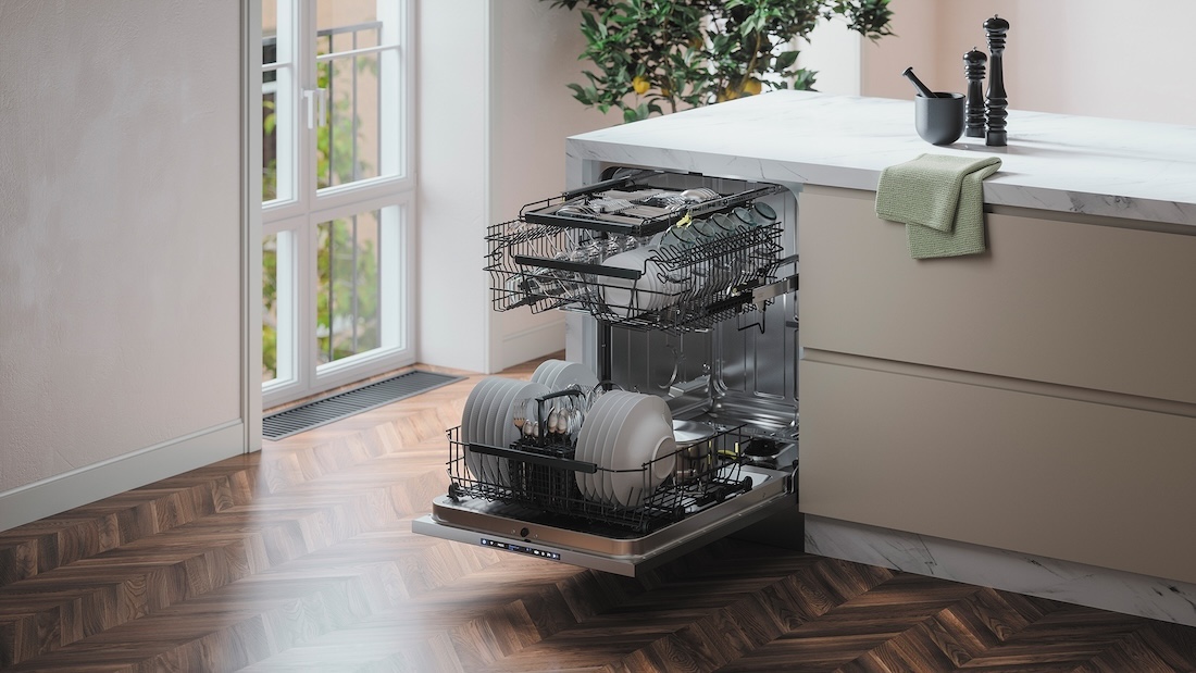 Vaatwasser geïntegreerd