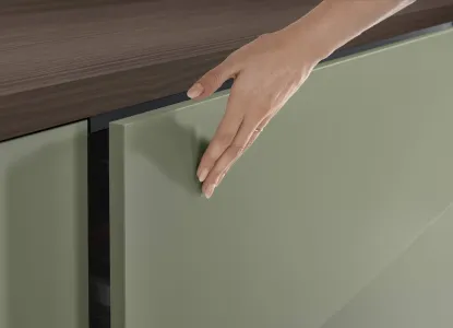 Bewegingstechnologieën greeploze keukens