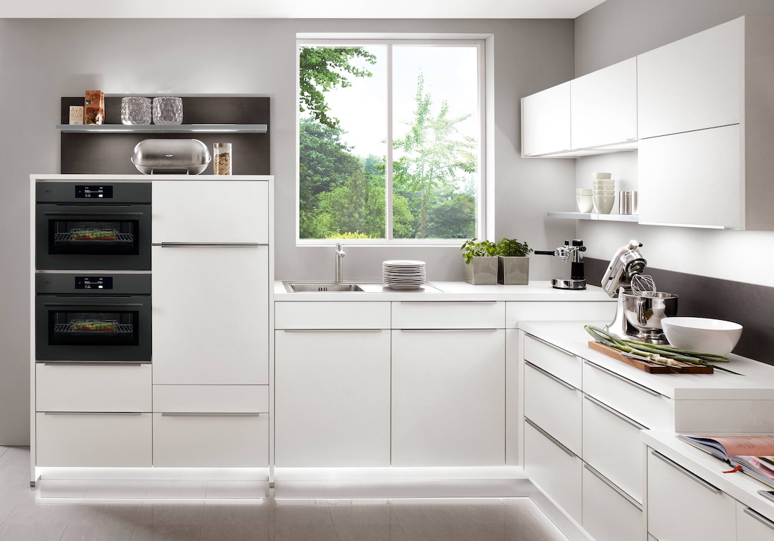 Greeplijst op front lade/deur