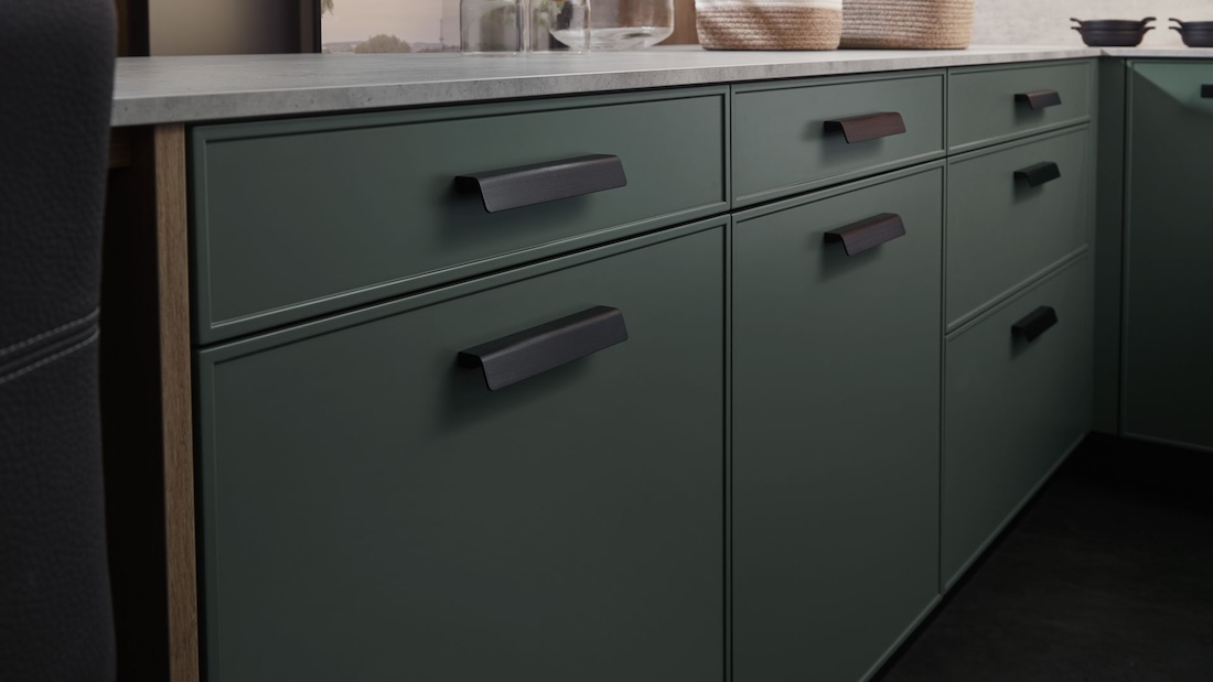 Keukendeur met greep