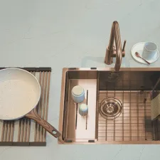 Spoelunits - Lanesto Urban Copper spoelbak - Dekker