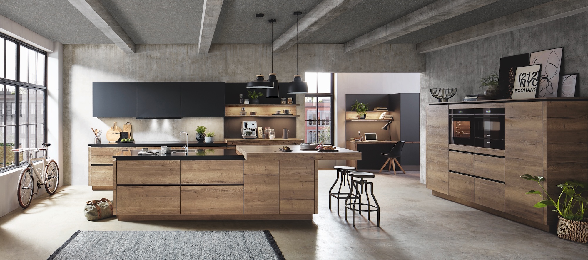 Multifunctionele leefkeuken van Der Kreis